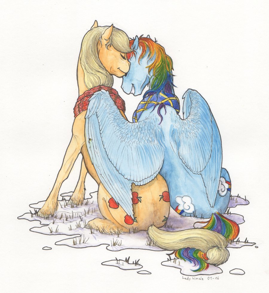 po-knees:Art trade with Dawn22Eagle by Lady-Limule l Don’t forget to check out