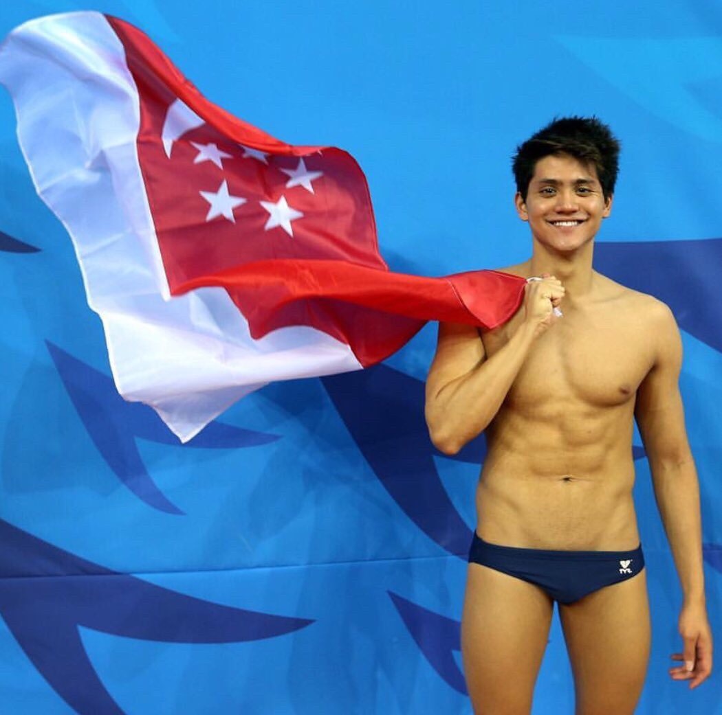 boyhoodbraveryyy:  Congrats to Joseph Schooling on winning his first, as well as