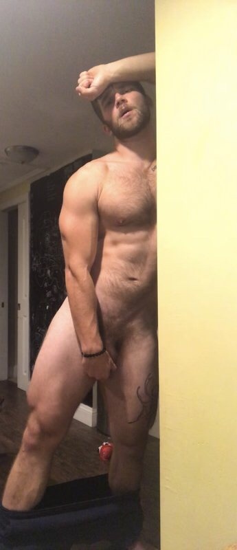 pepperoni-lover:   Alex waiting for a daddy to come give him a sloppy blowjob.  