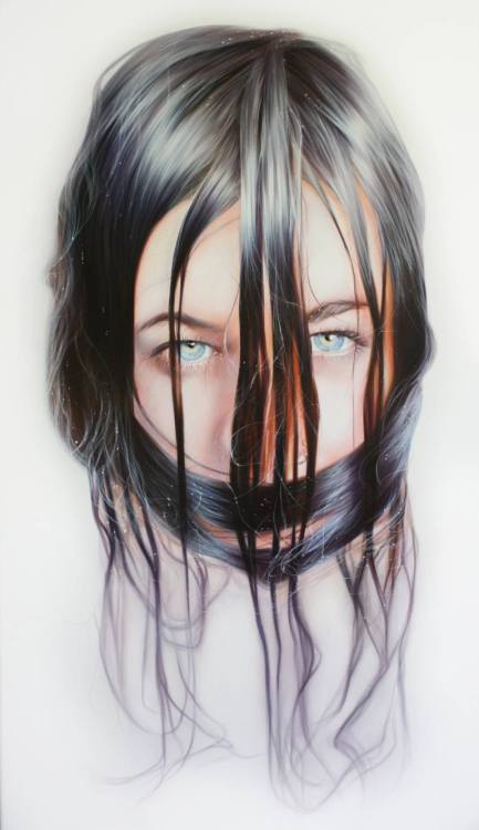 myampgoesto11: Portraits by Roos van der Vliet acrylic on canvas follow MY AMP GOES TO 11 on Instagr