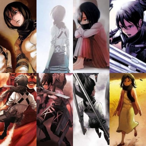 Mikasa Ackerman - Manga Covers