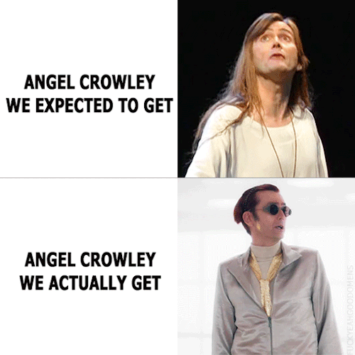 (don't Get Me Wrong I Absolutely Adore The Angel Crowley We Get! :D)