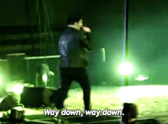 mychemshame:  mikey falling down during the most lyrically appropriate moment in cemetery drive (x) 