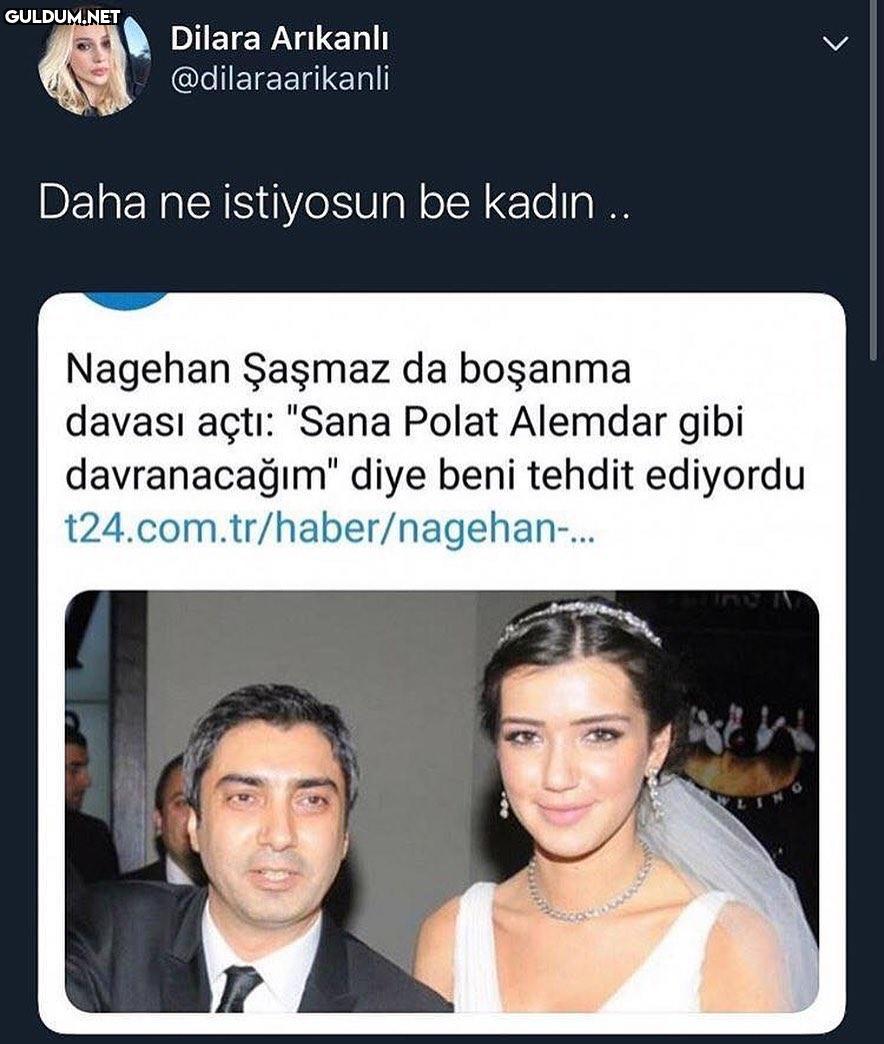 Nagehan Şaşmaz da boşanma...