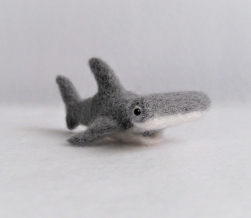 sosuperawesome:  Needle Felted Marine AnimalsLidentoy on EtsySee our #Etsy or #Needle Felting tags 