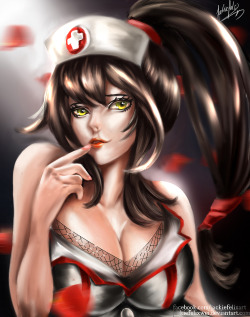 Nurse akali by jackiefelixwei 