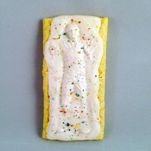 laughingsquid: Frosted Han Solo Frozen in Carbonite Pop-Tarts