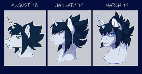  Funny how much you can improve in a little over seven months c: 