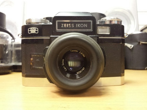 Zeiss Ikon Contaflex Super BC Rare Black Version SLR Camera, 1965