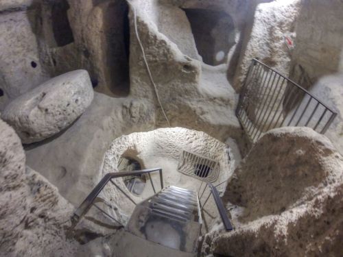 atlasobscura:  FROM DEFENSE TO DESPERATION, WHY THERE IS A HIDDEN WORLD OF UNDERGROUND CITIES BY CHRIS WHITE / 16 SEP 2014 The history of underground cities is a complex and meandering one, ranging from the Ancient Era in the Middle East and Europe