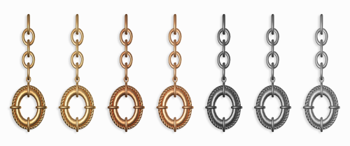 [mach] Fearless AccessoriesNew meshUnisex (Earring)7 SwatchesSpecular mapHQ compatibleDOWNLOAD
