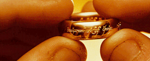 frodo-sam:One Ring to rule them all, One Ring to find them. One Ring to bring them all and in the da