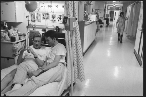 notyourdaddy:  Gideon Mendel’s The Ward Memories from the heart of the Aids crisis shows true love in a time of terrible tragedy. These heartbreaking and incredibly moving images show the affection and love shown during the height of the Aids crisis.