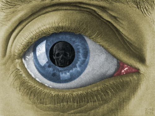 magrittee:M. C. Escher - Eye (Color)