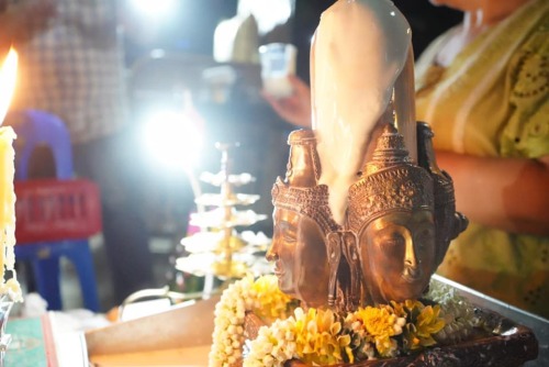 Chaturmukha Shivalingam, deity and photos made by Sarayuth Ekkanasingha, Thailand, more at http