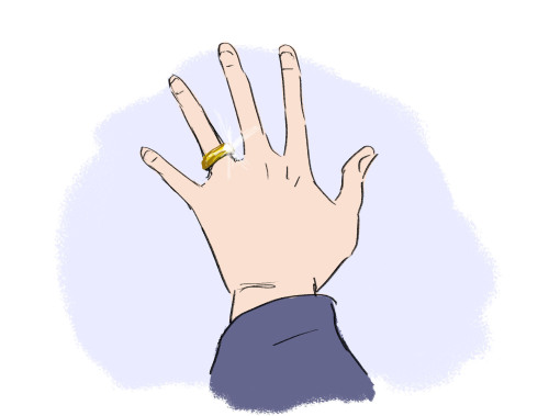wendylianmartin:Victor slips a ring on Yuri’s finger right before Yuri’s free skate.Yuri doesn’t not