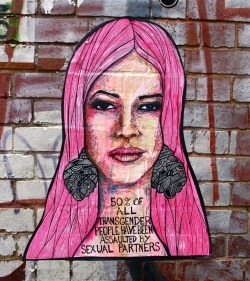 micdotcom:Stunning Australian street art shows the world the true face of LGBT people Australian street artist Astrotwitch launched “Queer the Streets&ldquo; last year based on the idea that, as they wrote on Tumblr, all the “queer community needs