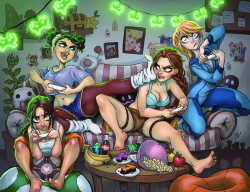 asurocksportfolio:  2015 “Gamer Girls”