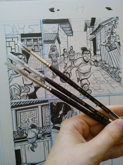 How I make the comics