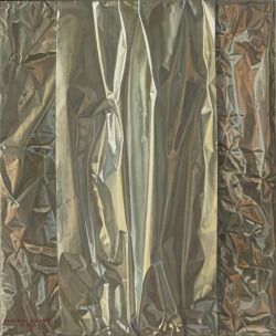 thunderstruck9:  Claudio Bravo (Chilean, 1936-2011), Silver Paper, 2010. Oil on canvas, 46.3 x 38.1 cm.