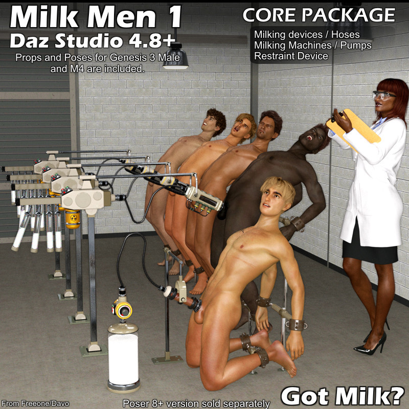 That’s right! Davo’s product is available for Daz Studio too! Your  man cattle