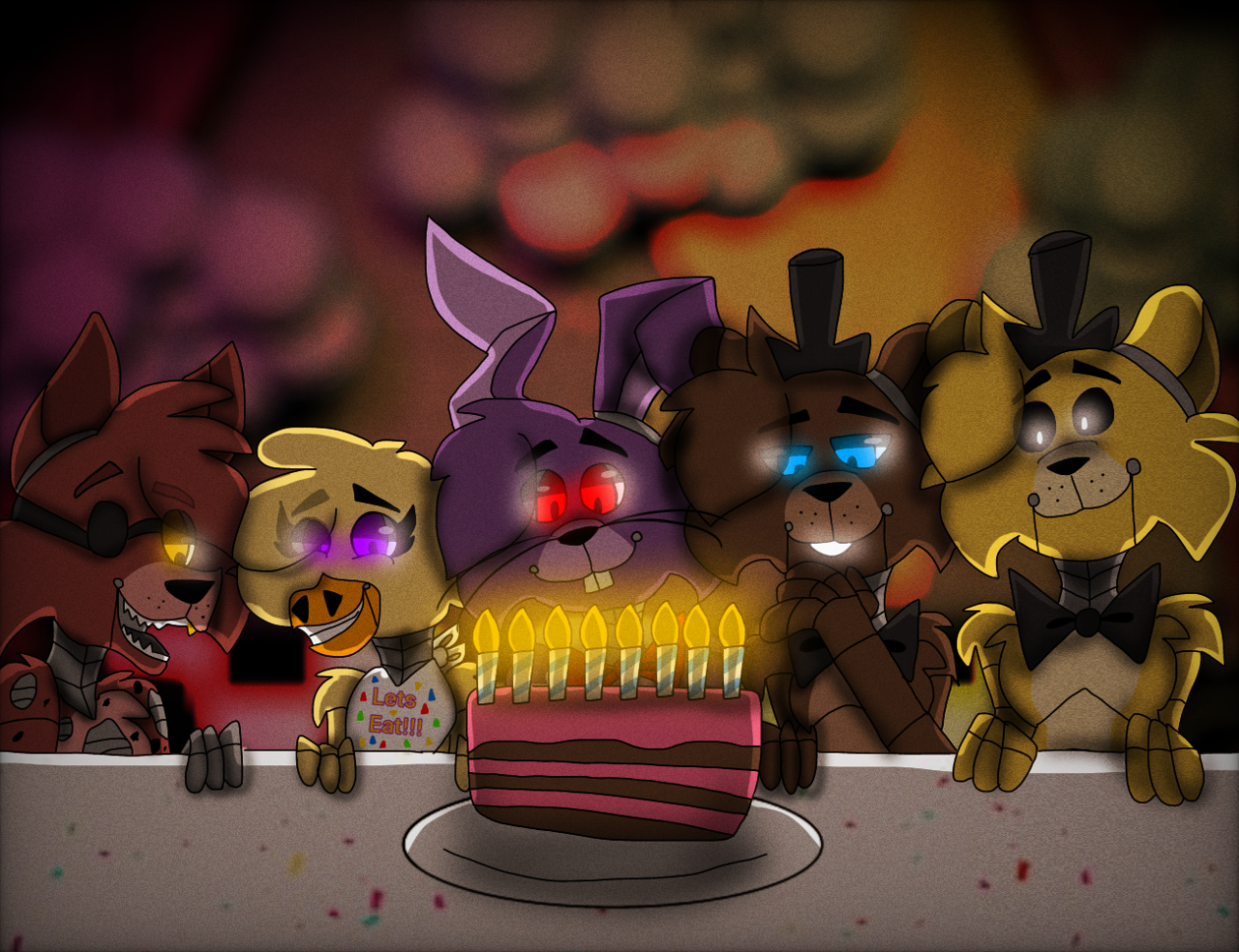 Thank you Scott for these 9 amazing years! Happy anniversary FNaF