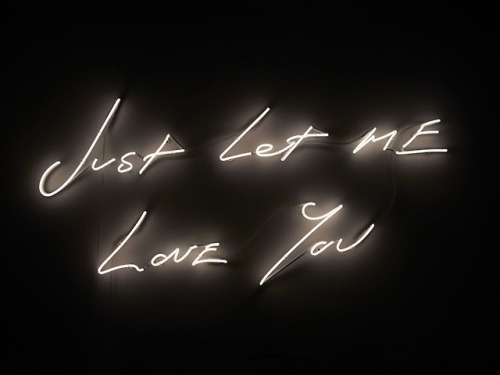 romanceangel:JUST LOVE ME / JUST LET ME LOVE YOU BY TRACEY EMIN 1998 & 2016