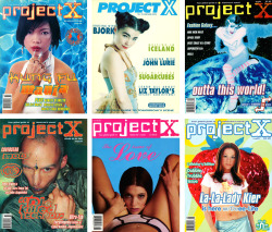 worldwide-ex:  Project X Magazine Archive; celebrating NYC club scene &amp; kids. Founded in the late 1980s (through til 96’) by nightclub promoter Michael Alig &amp; nightlife personality Julie Jewels. View pdf archive + back issues here!