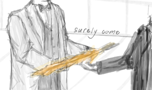 Quickish Sketch Of An Idea I've Had For A While :) Also Haven't Plugged This Particular Fic In Some Time