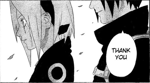 Sasuke has always/only experienced new things with Sakura...For example?...For Example: