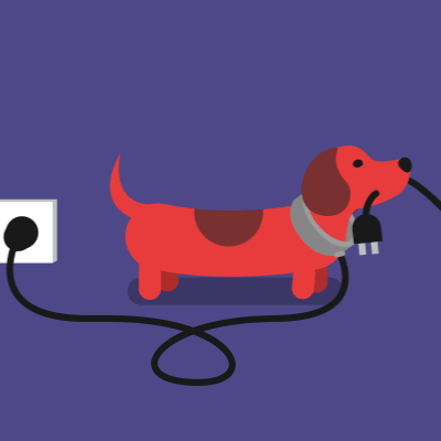  Power Walk by James Curran, Animation Director, London  Dog eat dog. Follow the
