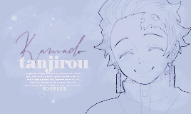 ackersoul:Kimetsu no Yaiba || one gifset per character1. Kamado Tanjirou