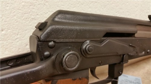 gunrunnerhell:  ConditionAn example of how condition and rarity can affect overall value. The rifle is a Polytech AKS-762 in the very and sought after “double-underfolder” configuration. It shows areas of wear and pitting, which normally on any other