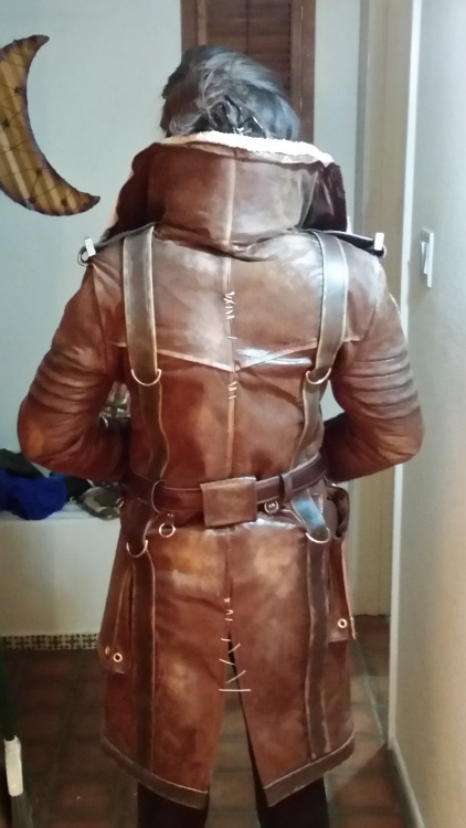 WIP of Maxson, more pics soon but THE BATTLECOAT IS DONE AHHHHedit: plus the back