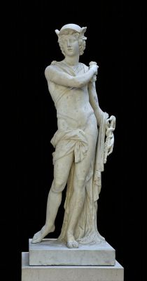 ganymedesrocks: Dominique LEFÈBVRE (†1719) - Mercury, circa 1698, after a work by Michel Anguier. The work was commissioned by the “Bâtiments du Roi” in 1698, for Marly (1701-1707), before moving to Trianon between 1722 and 1845.  The work, later,