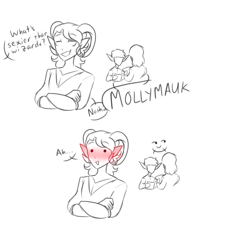 Some SWM doodles. Molly focused, of course ;)