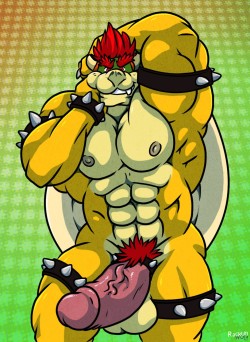 hotmonsterxxx:  koopa King Bowser - by rackun 