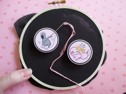 Shop update today!! There are some new hoops and embroidery pieces, but I think the most exciting th