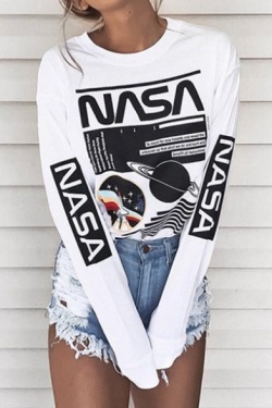 Keewerewolf:  Women’s Trendy Clothes {On Sale]Nasa Tee || Plain Teealien Tee ||