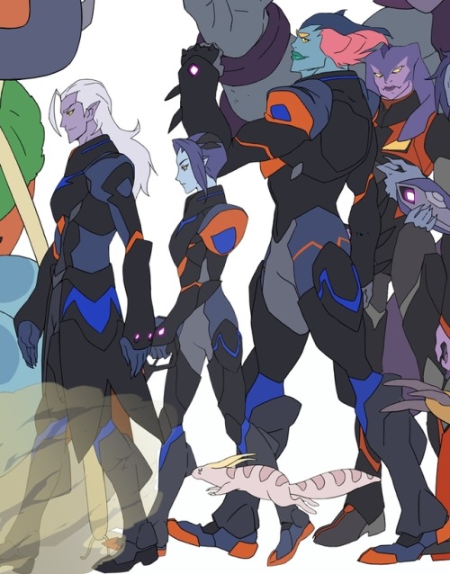 daxterdd: Some character closeups from the Voltron SDCC 2018 poster