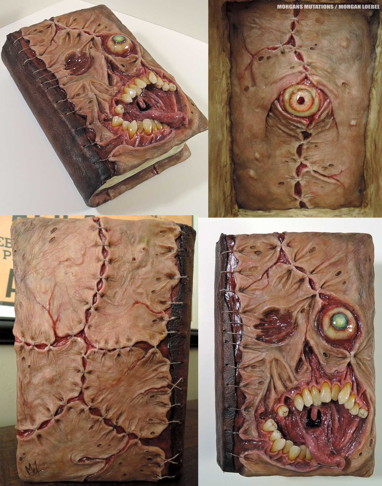 midnightmurdershow:  Necronomicon storage book/box 3/11/2015 by MorgansMutations