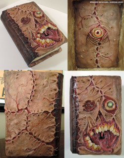 midnightmurdershow:  Necronomicon storage book/box 3/11/2015 by MorgansMutations 