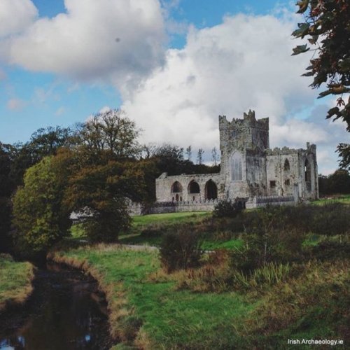 The ruins of Tintern Abbey, Co Wexford