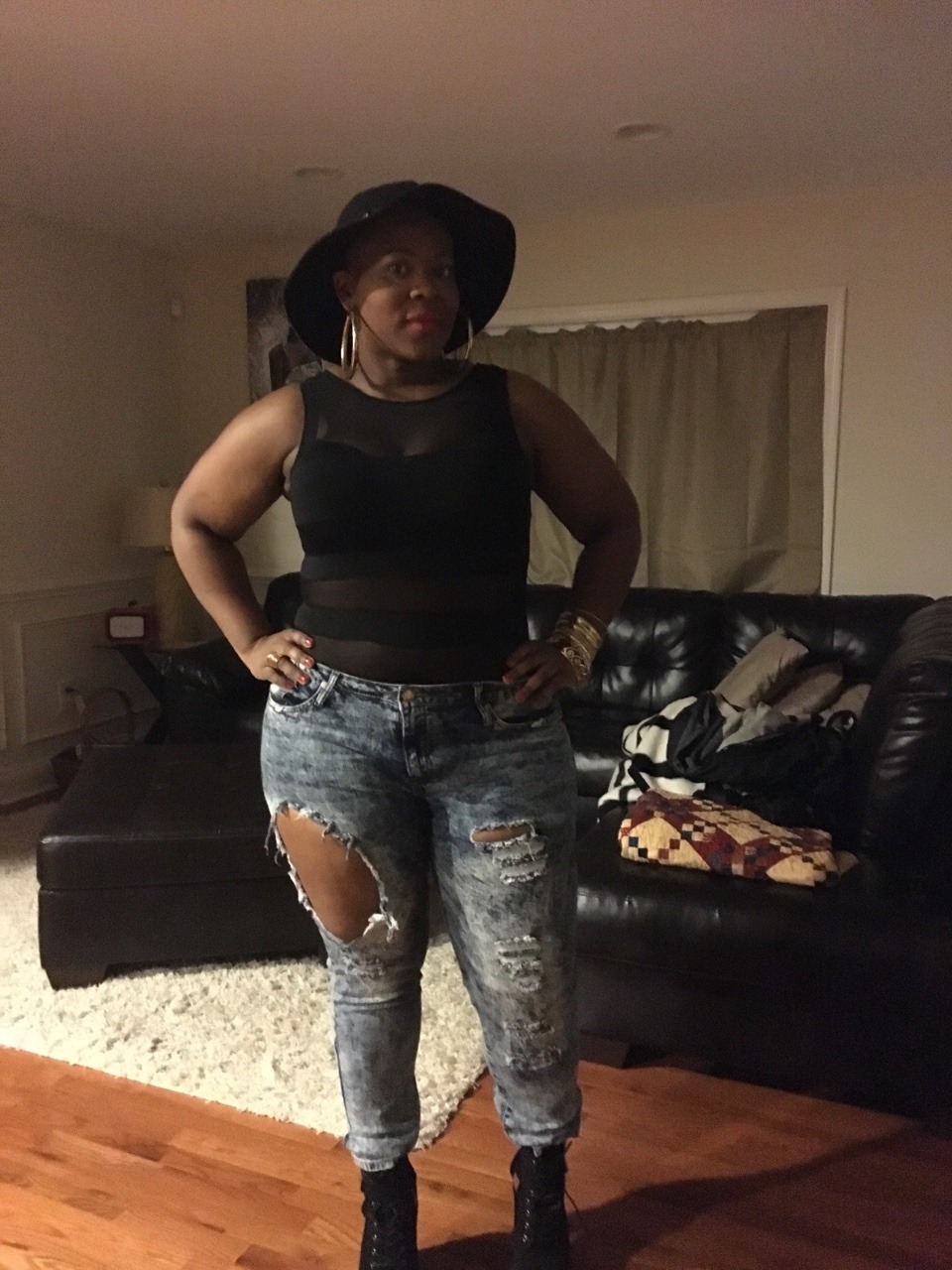 applesweetchelle:  I was feeling myself tonight 💋💋💋
