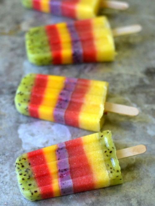 Whole Fruit Popsicle's 