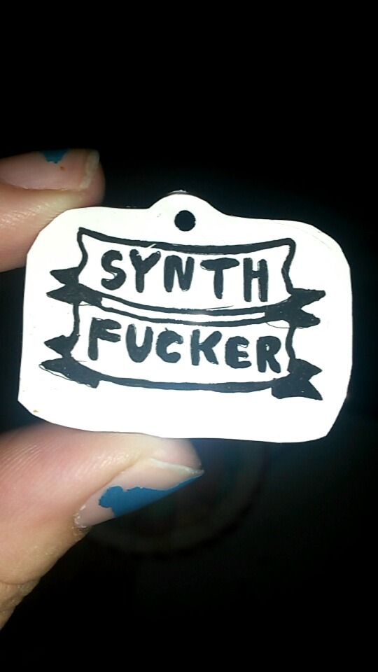 guiltylove:  I made this shitty charm for Hannah as a test but I’ll probably sell