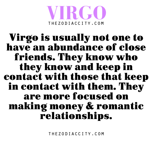 zodiaccity:  Virgo zodiac facts.