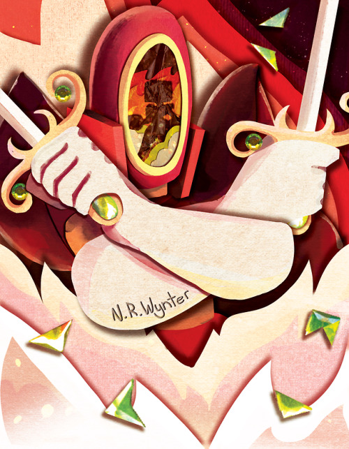 nrwynter: Fire and EarthI can finally post these. These two were submissions I made for @gemsonazine