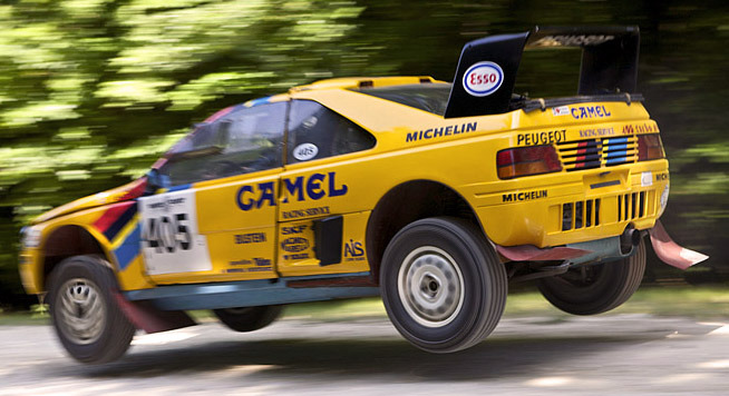 carsthatnevermadeit:  What a difference 27 years makes top Peugeot 405 T16 Dakar,