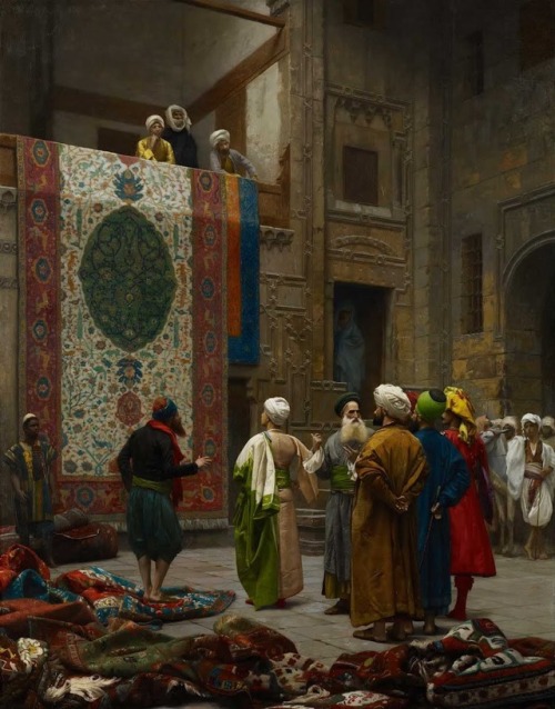 The Carpet Merchant, Jean-Léon Gérôme, ca. 1887